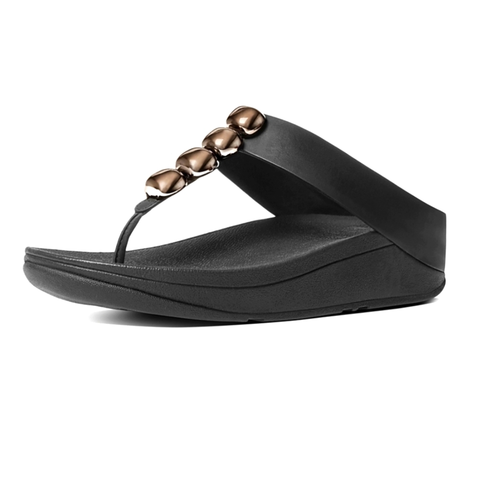 FitFlop Rola Leather Thong Sandal